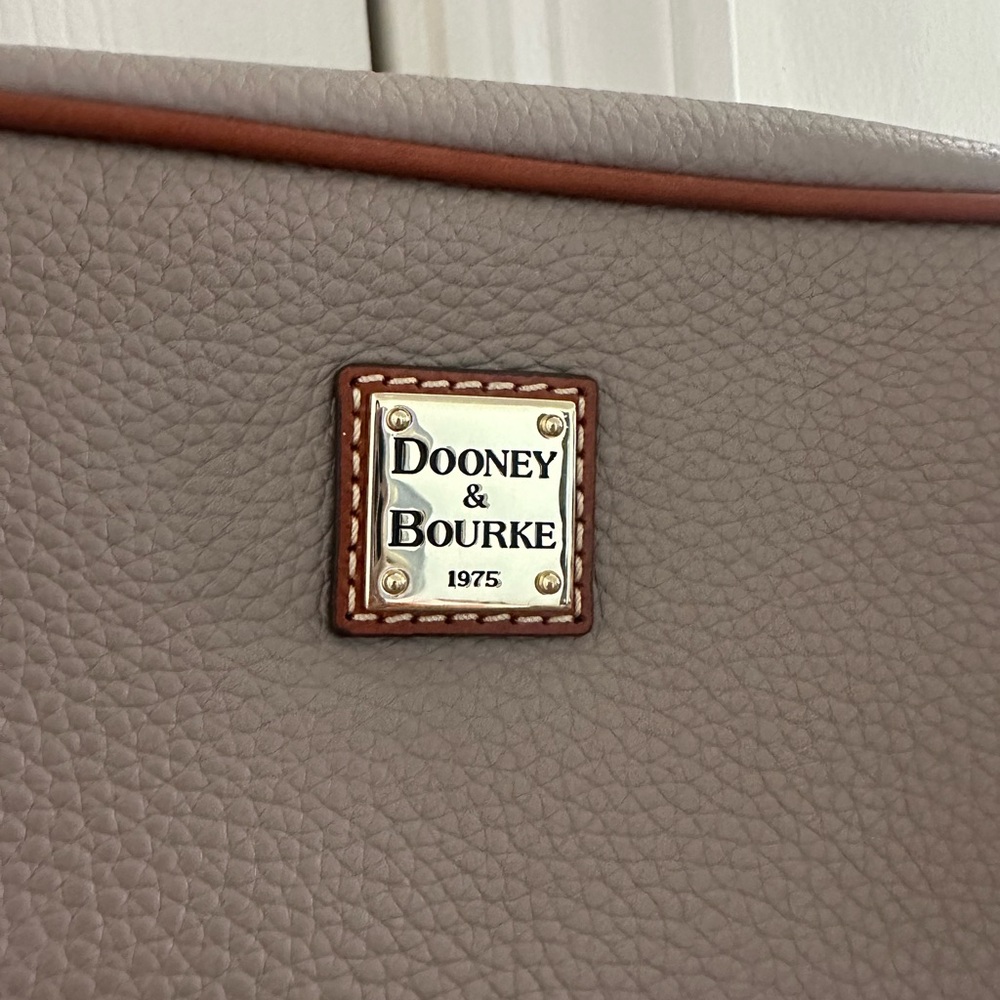 Dooney & Bourke Taupe Crossbody Bag - Picture 5 of 5